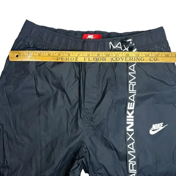 Nike sportswear Air Max black nylon track pants men's size large - Picture 4 of 7